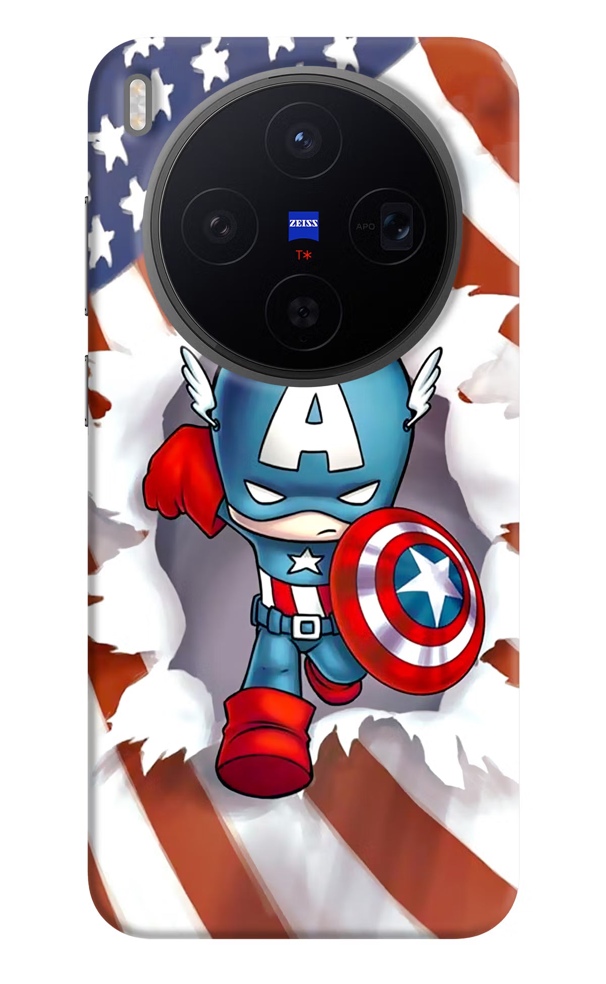 Captain America Vivo X300 Back Cover