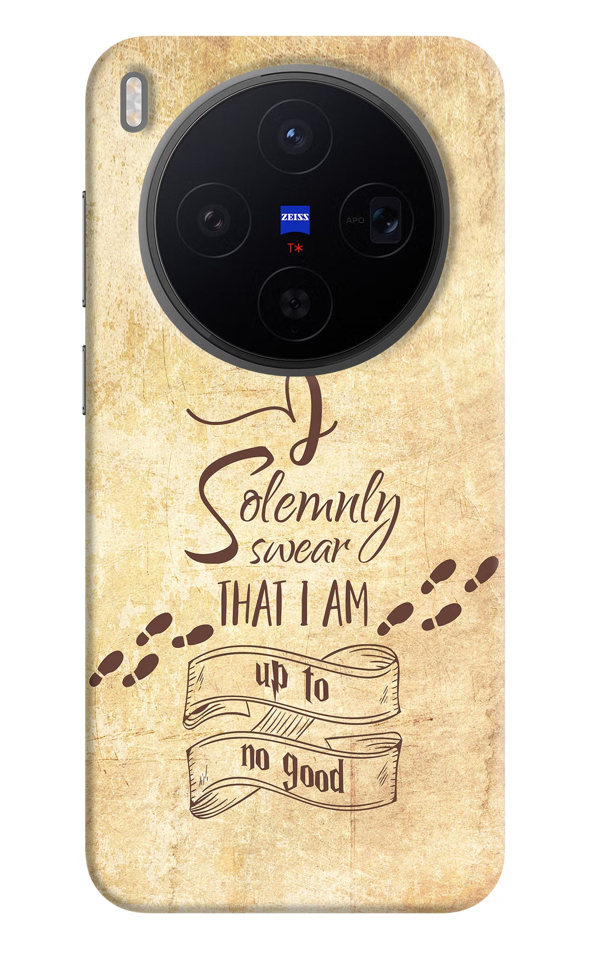 I Solemnly swear that i up to no good Vivo X300 Back Cover