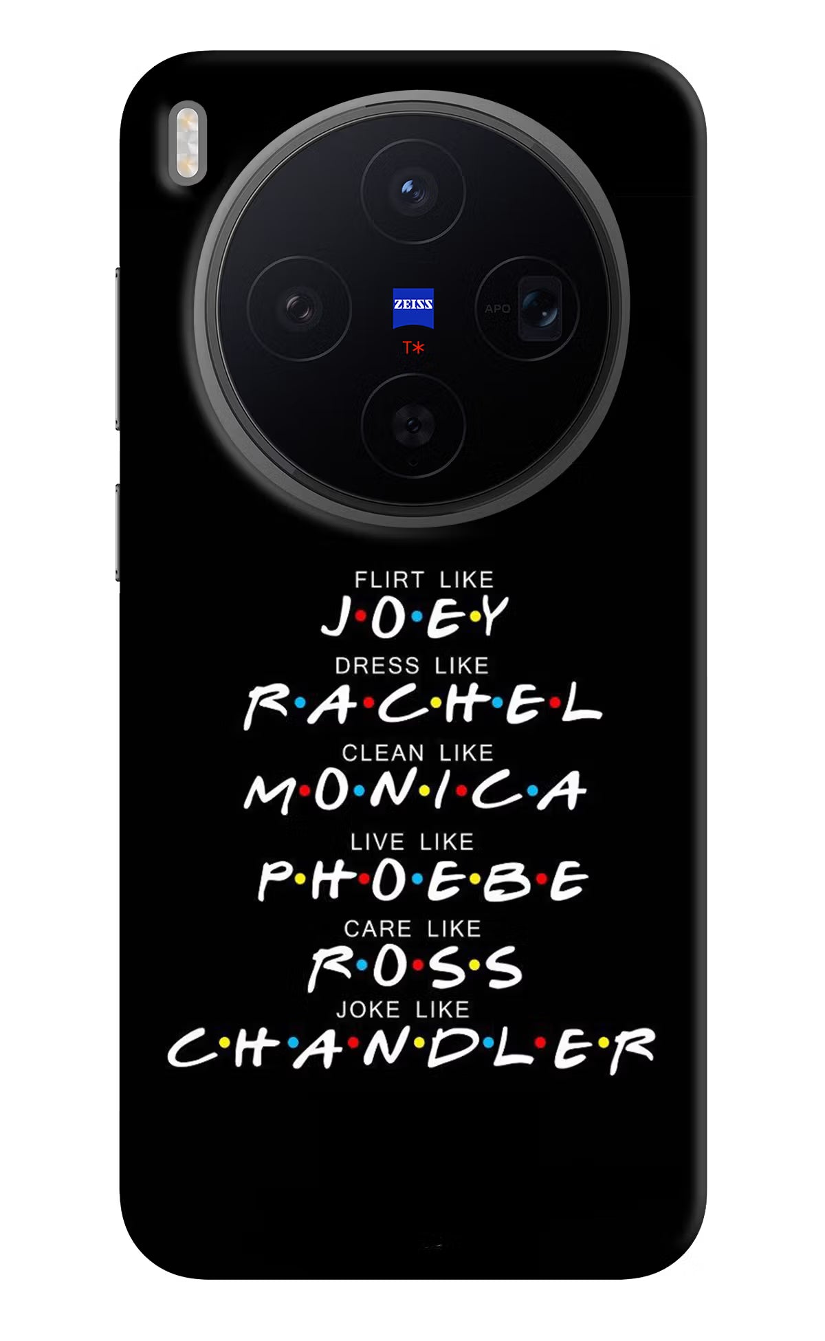 FRIENDS Character Vivo X300 Back Cover
