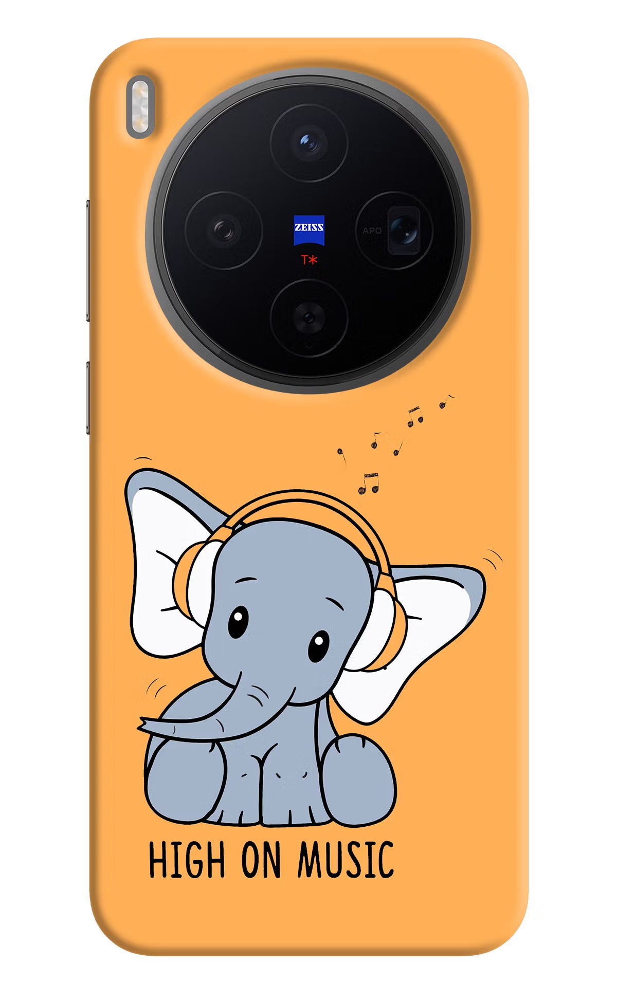 High On Music Vivo X300 Back Cover