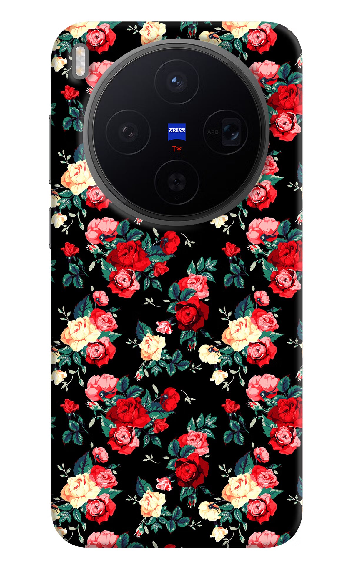 Rose Pattern Vivo X300 Back Cover