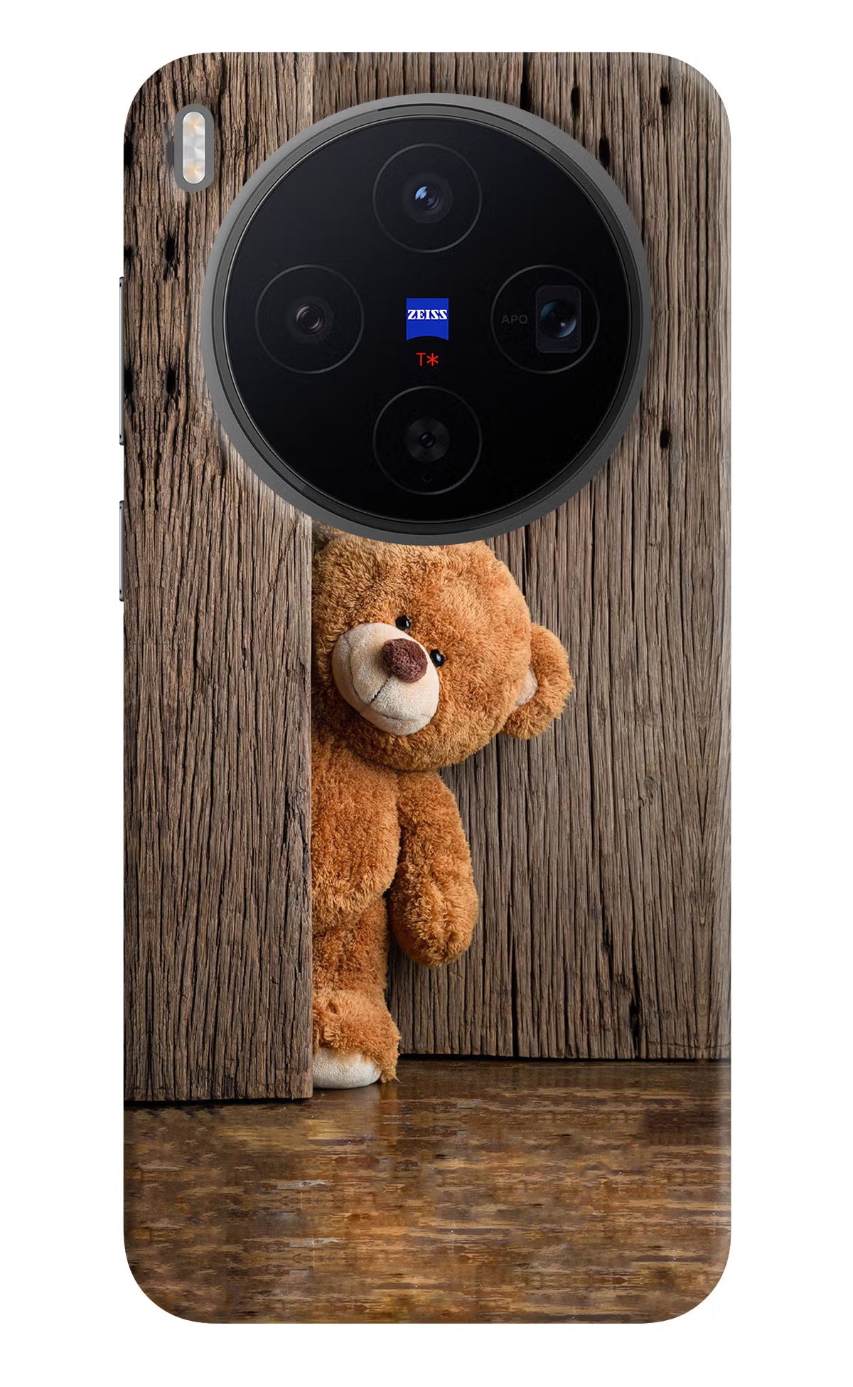 Teddy Wooden Vivo X300 Back Cover