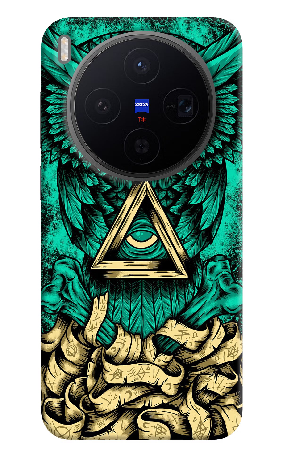 Green Owl Vivo X300 Back Cover