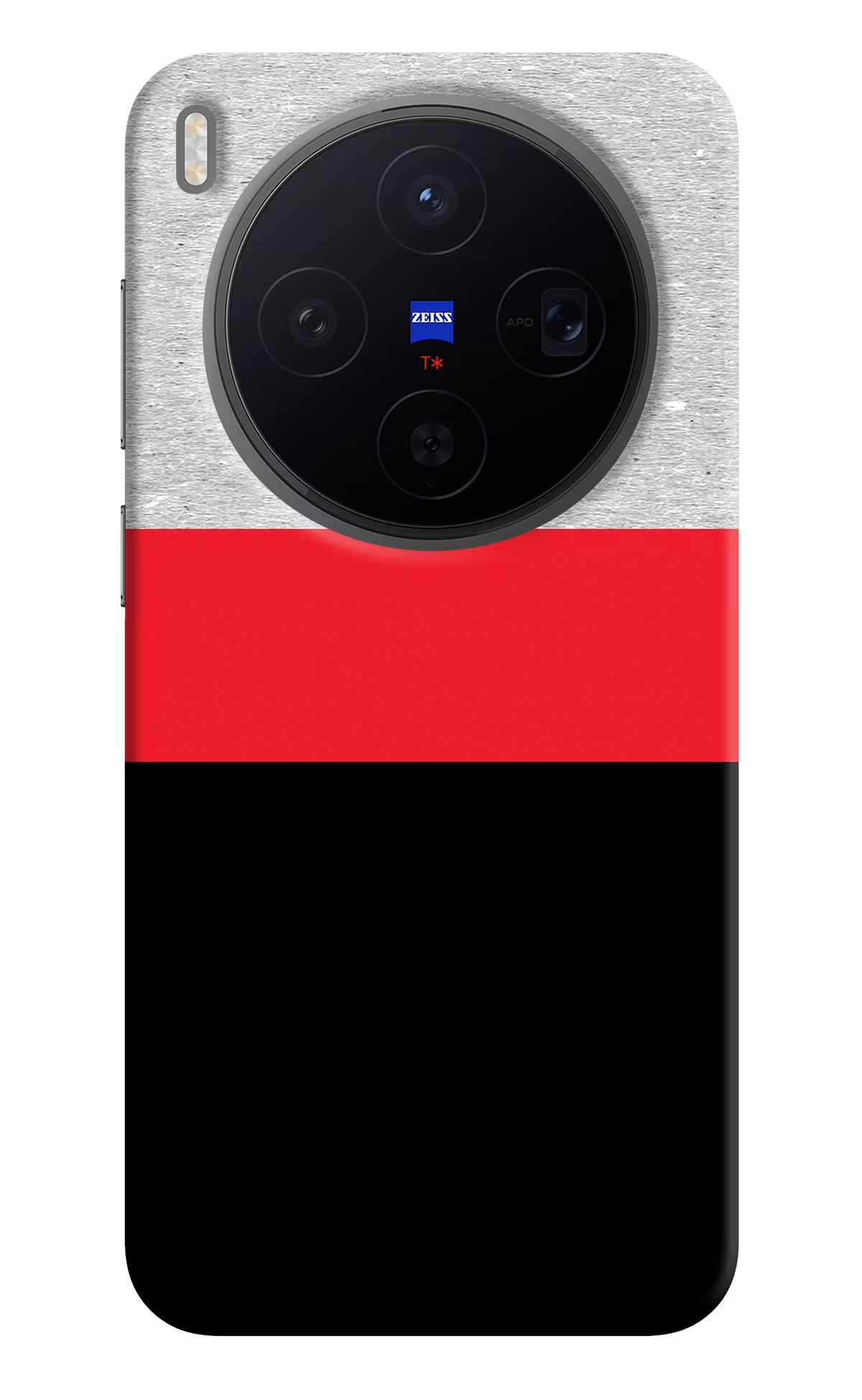 Tri Color Pattern Vivo X300 Back Cover