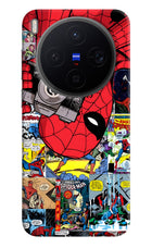 Spider Man Vivo X300 Hard Case Back Cover by Casekaro