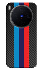 BMW Stripes Pattern Vivo X300 Hard Case Back Cover by Casekaro