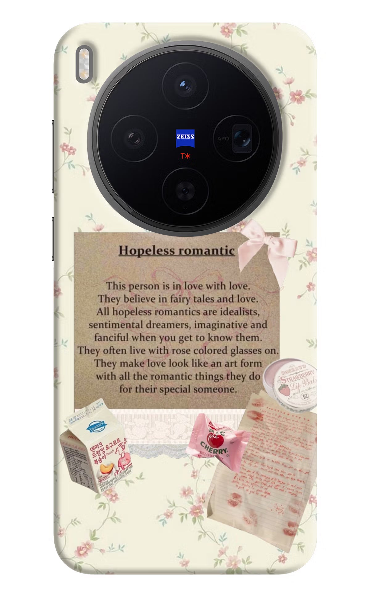 Hopeless Romantic Vivo X300 Back Cover