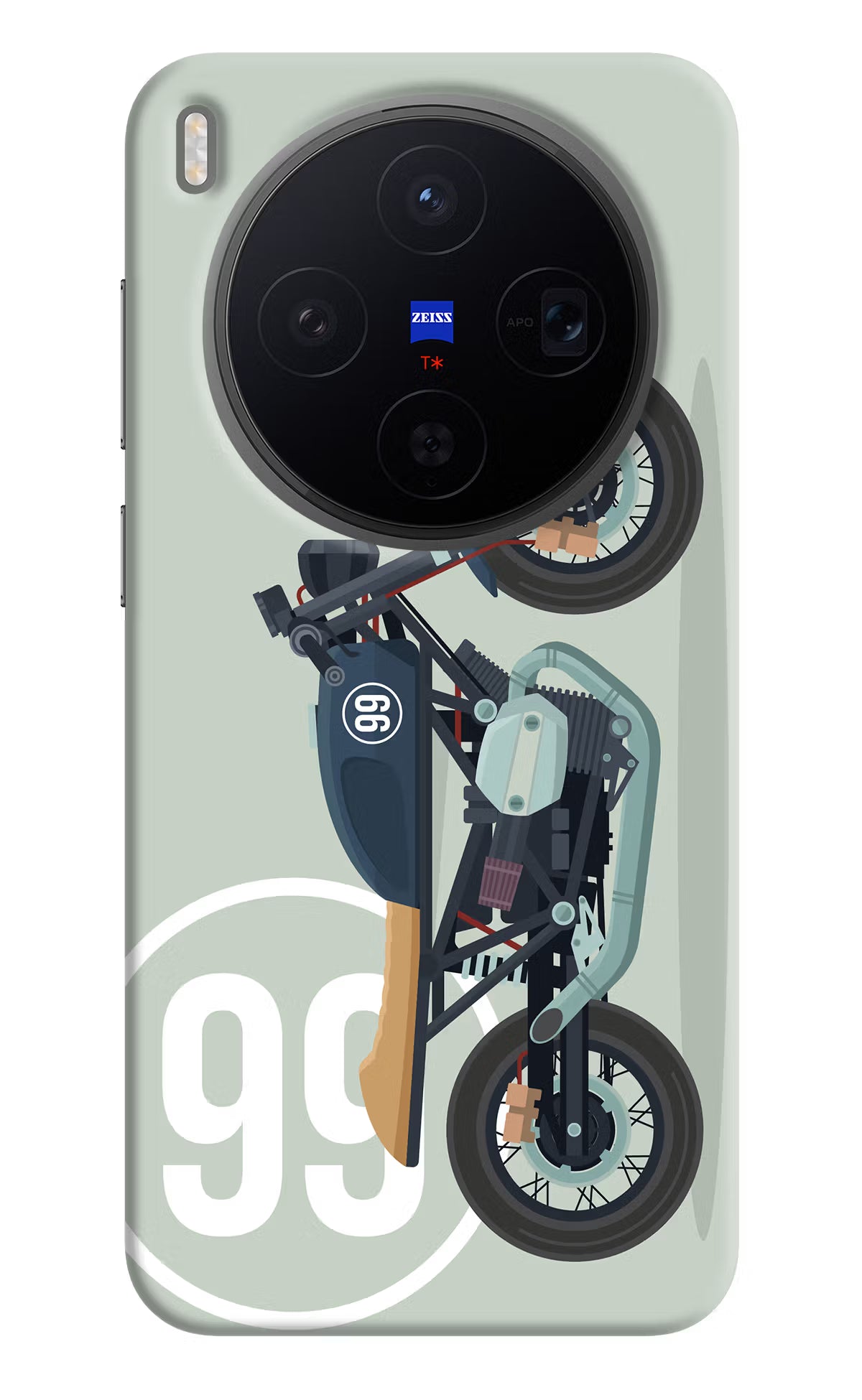 Classic Cafe Racer 99 Vivo X300 Back Cover