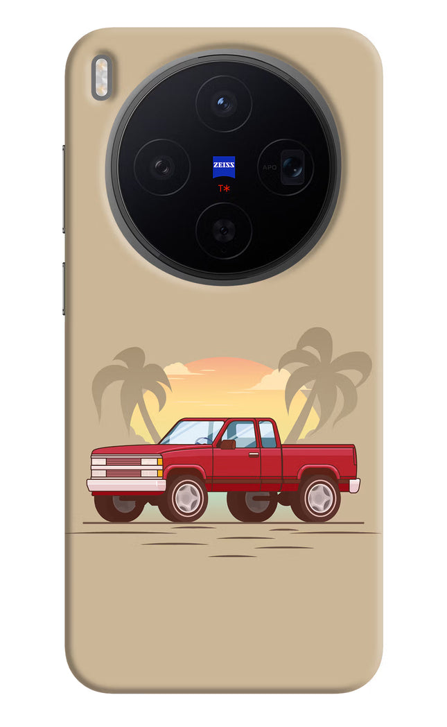 Desert Classic Drive Vivo X300 Hard Case Back Cover by Casekaro