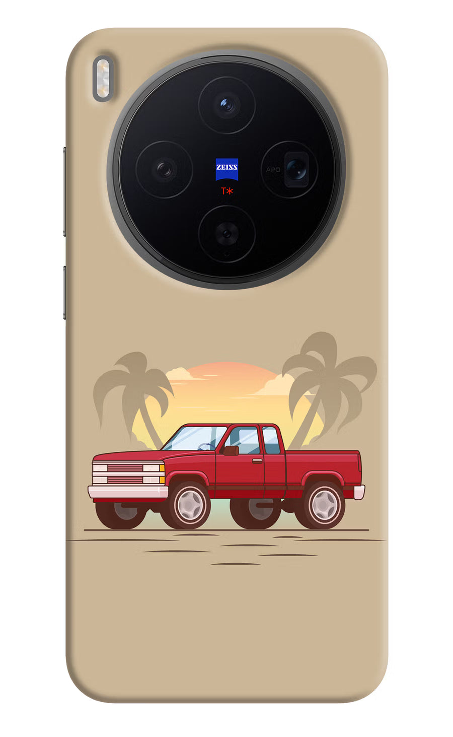 Desert Classic Drive Vivo X300 Back Cover, Hard case