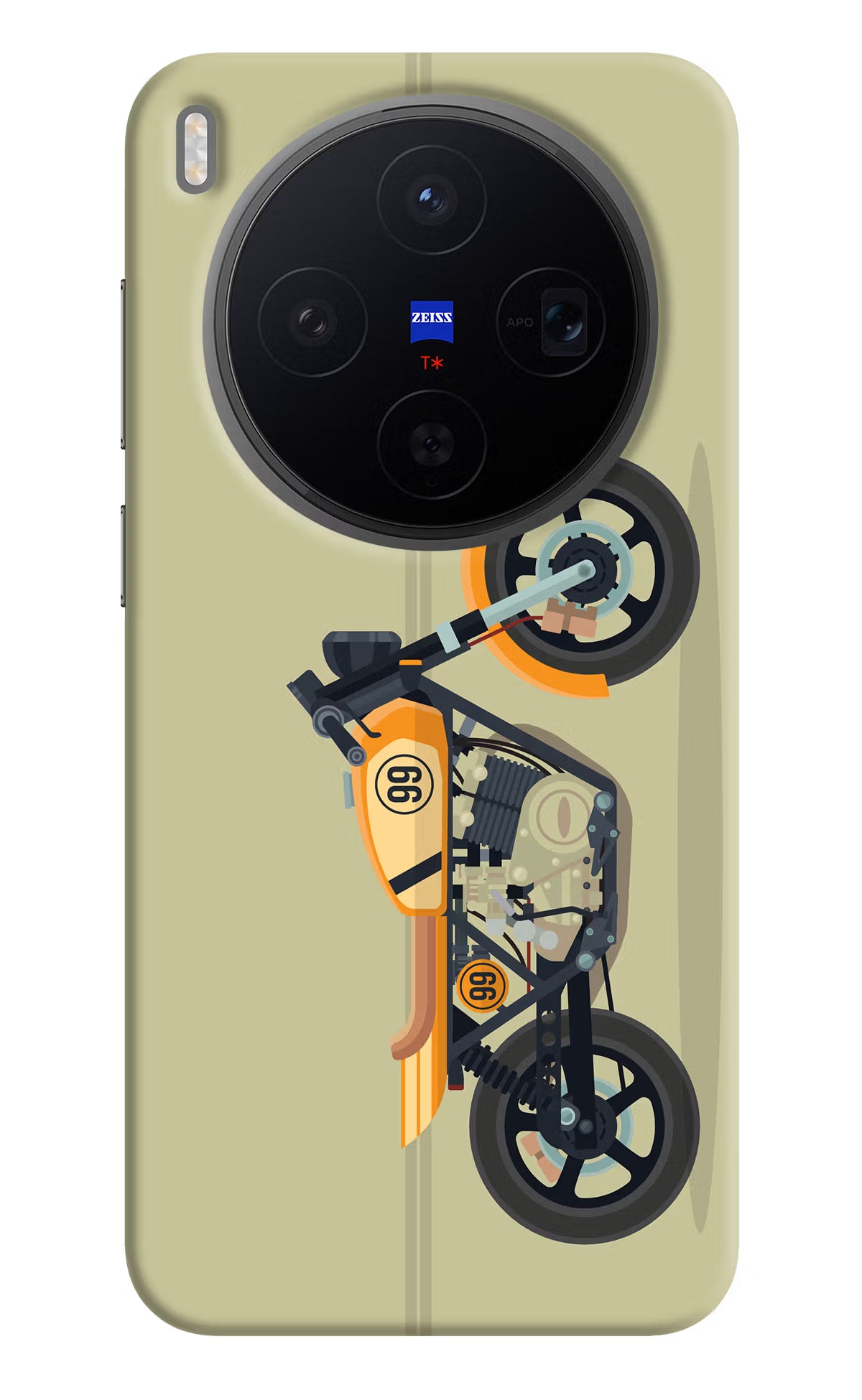 Vertical Speedster Vivo X300 Back Cover