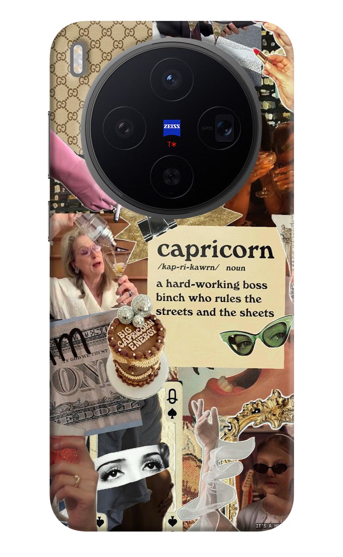Capricorn Zodiac Vivo X300 Back Cover