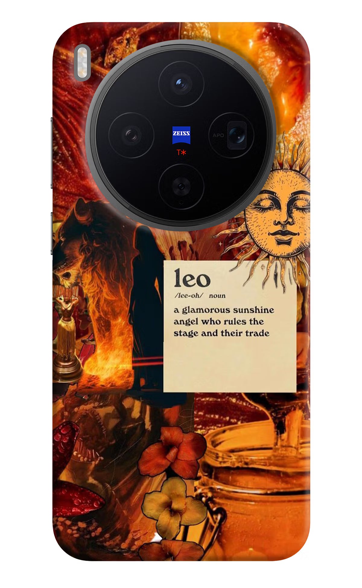Leo Zodiac Vivo X300 Back Cover
