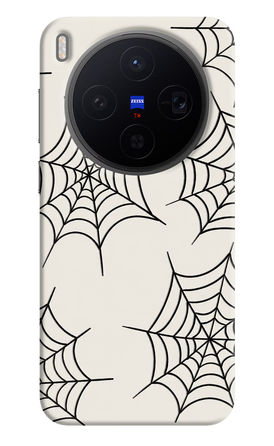 Spider Web Vivo X300 Back Cover, Hard case