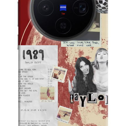 Taylor Swift Vivo X300 Hard Case Back Cover by Casekaro