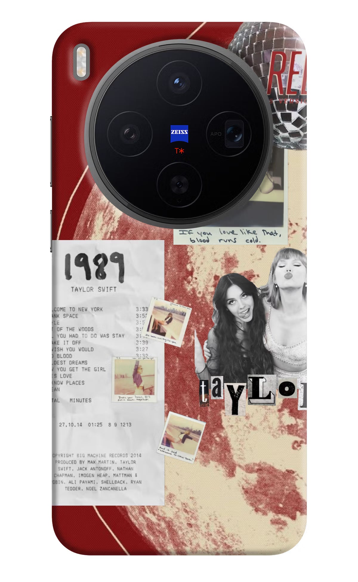 Taylor Swift Vivo X300 Back Cover