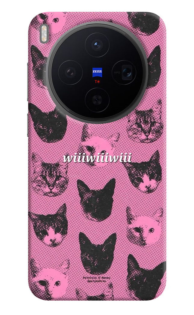 Pink Cats Vivo X300 Hard Case Back Cover by Casekaro