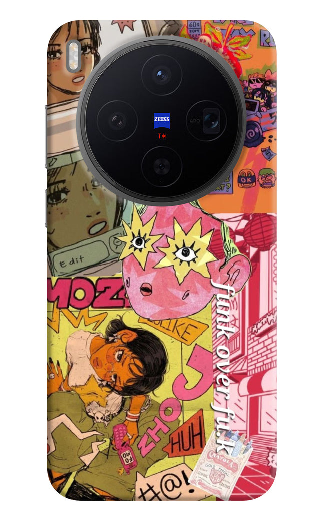 Funkover Vivo X300 Hard Case Back Cover by Casekaro