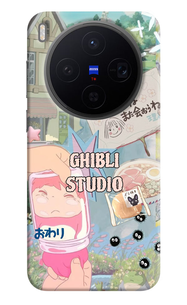 Studio Ghibli Vivo X300 Hard Case Back Cover by Casekaro