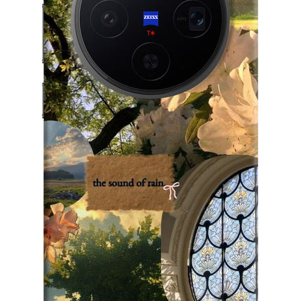Rain Vivo X300 Hard Case Back Cover by Casekaro