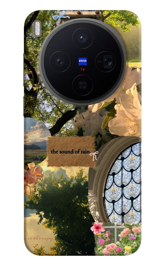 Rain Vivo X300 Hard Case Back Cover by Casekaro