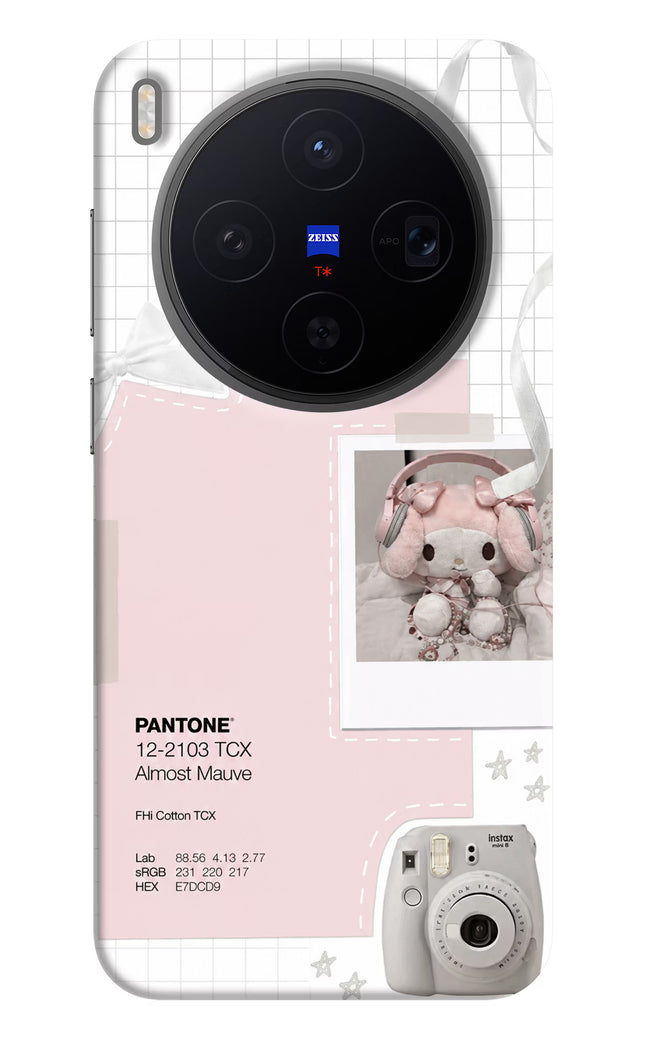 Pantone Asthetic Vivo X300 Hard Case Back Cover by Casekaro
