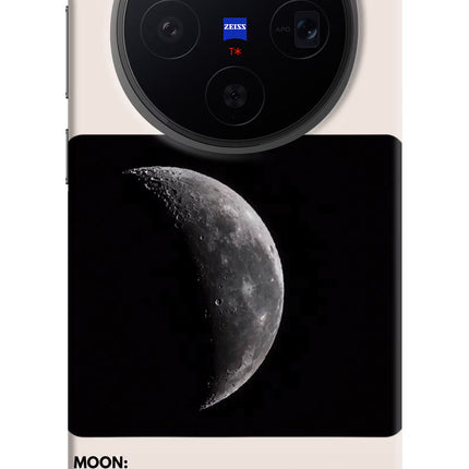 Moon Phase Vivo X300 Hard Case Back Cover by Casekaro