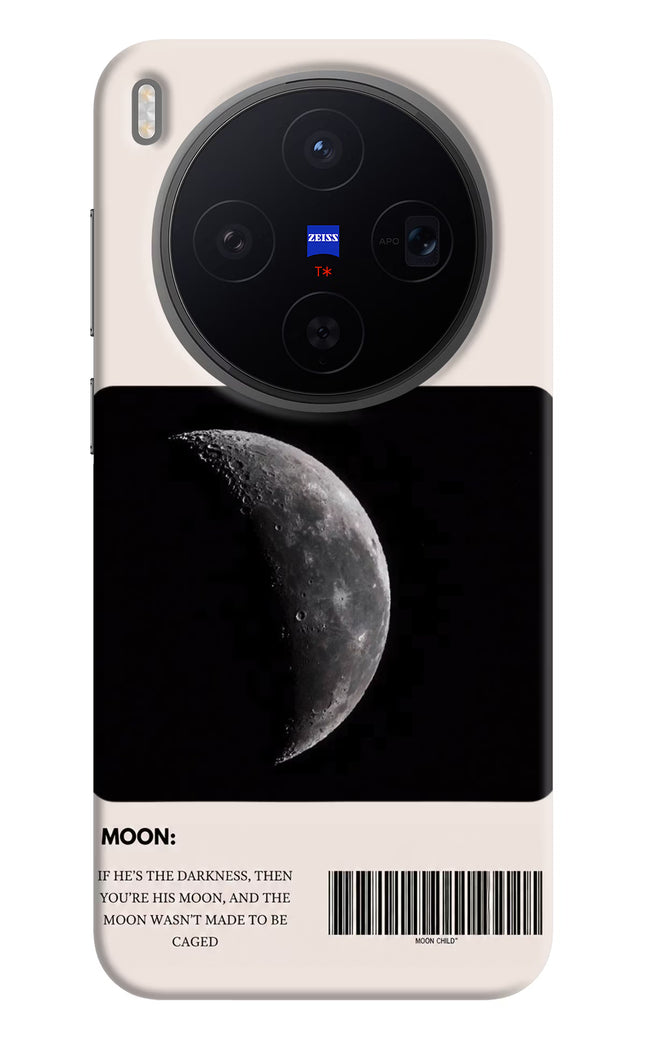 Moon Phase Vivo X300 Hard Case Back Cover by Casekaro