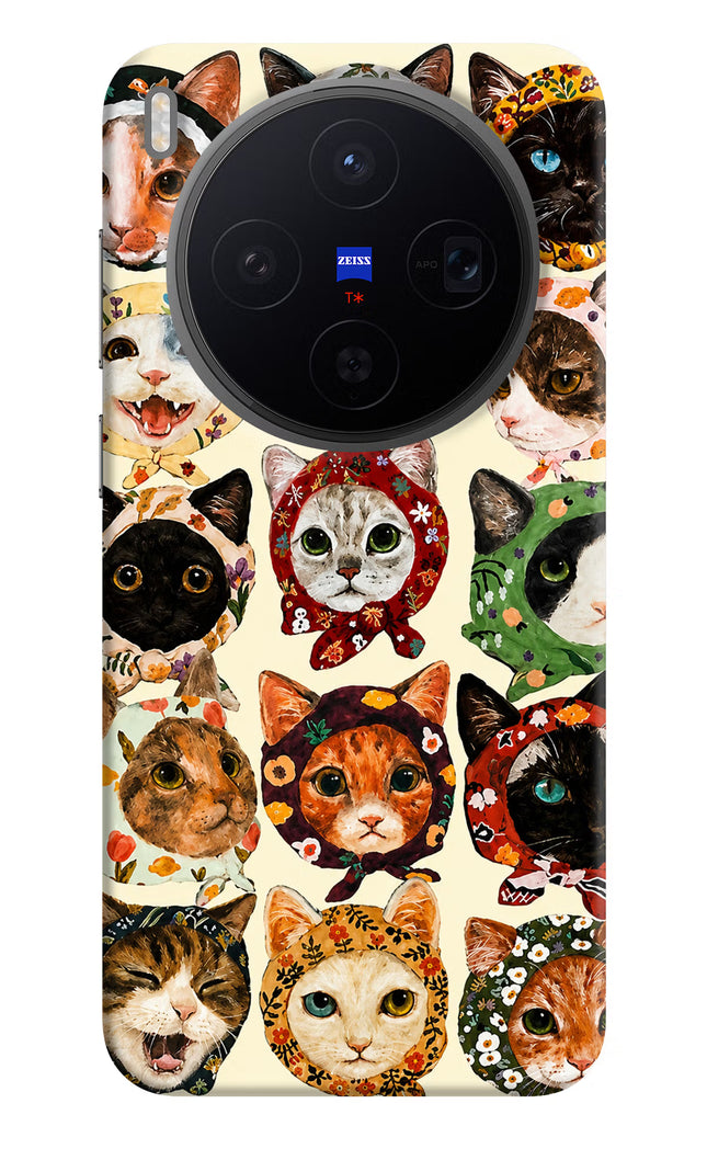 Cool Cat Vivo X300 Hard Case Back Cover by Casekaro