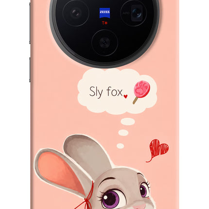Judy Charm Vivo X300 Hard Case Back Cover by Casekaro