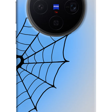 Blue Web Vivo X300 Hard Case Back Cover by Casekaro
