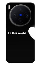 This World Vivo X300 Hard Case Back Cover by Casekaro