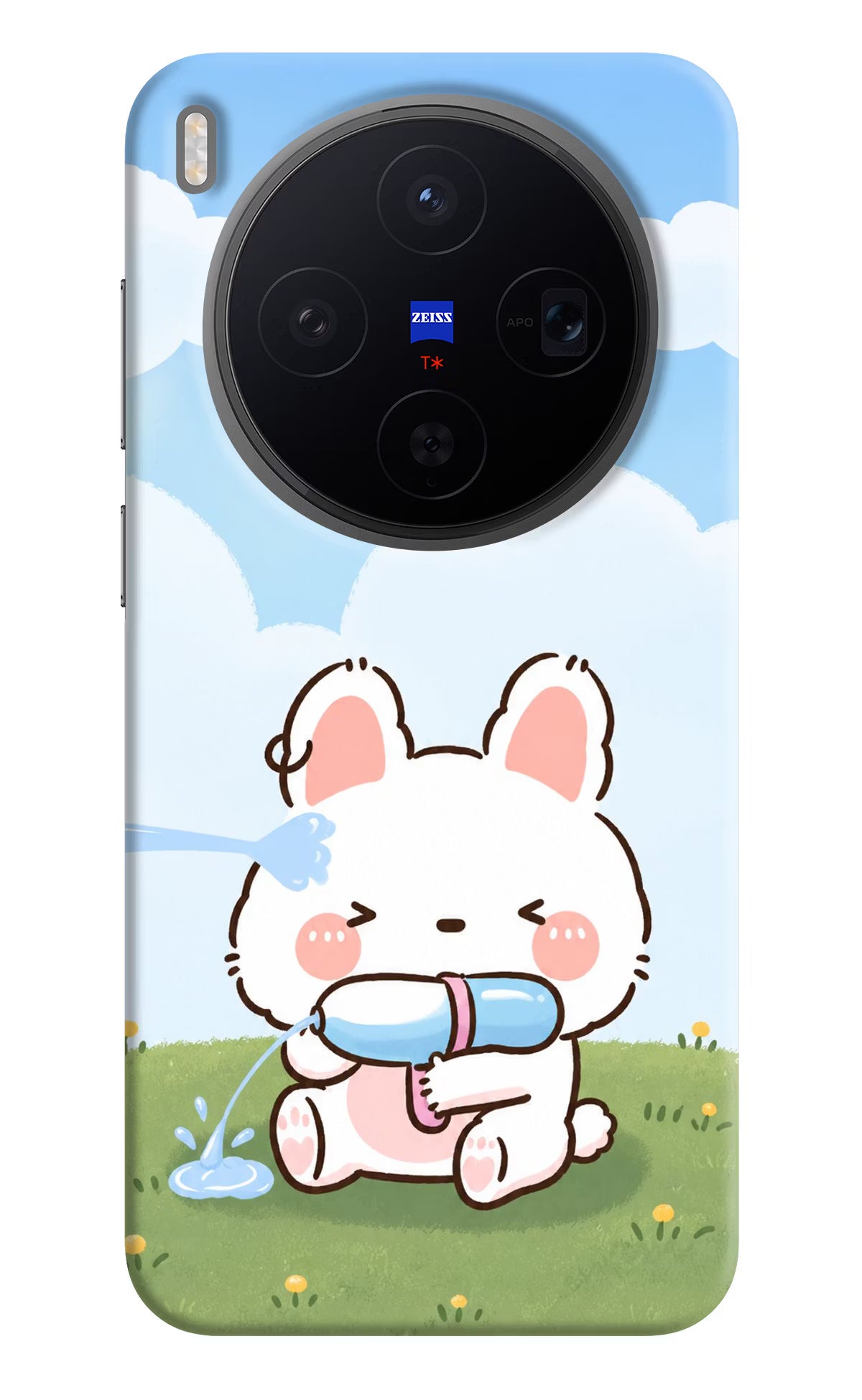 Bunny Treat Vivo X300 Back Cover