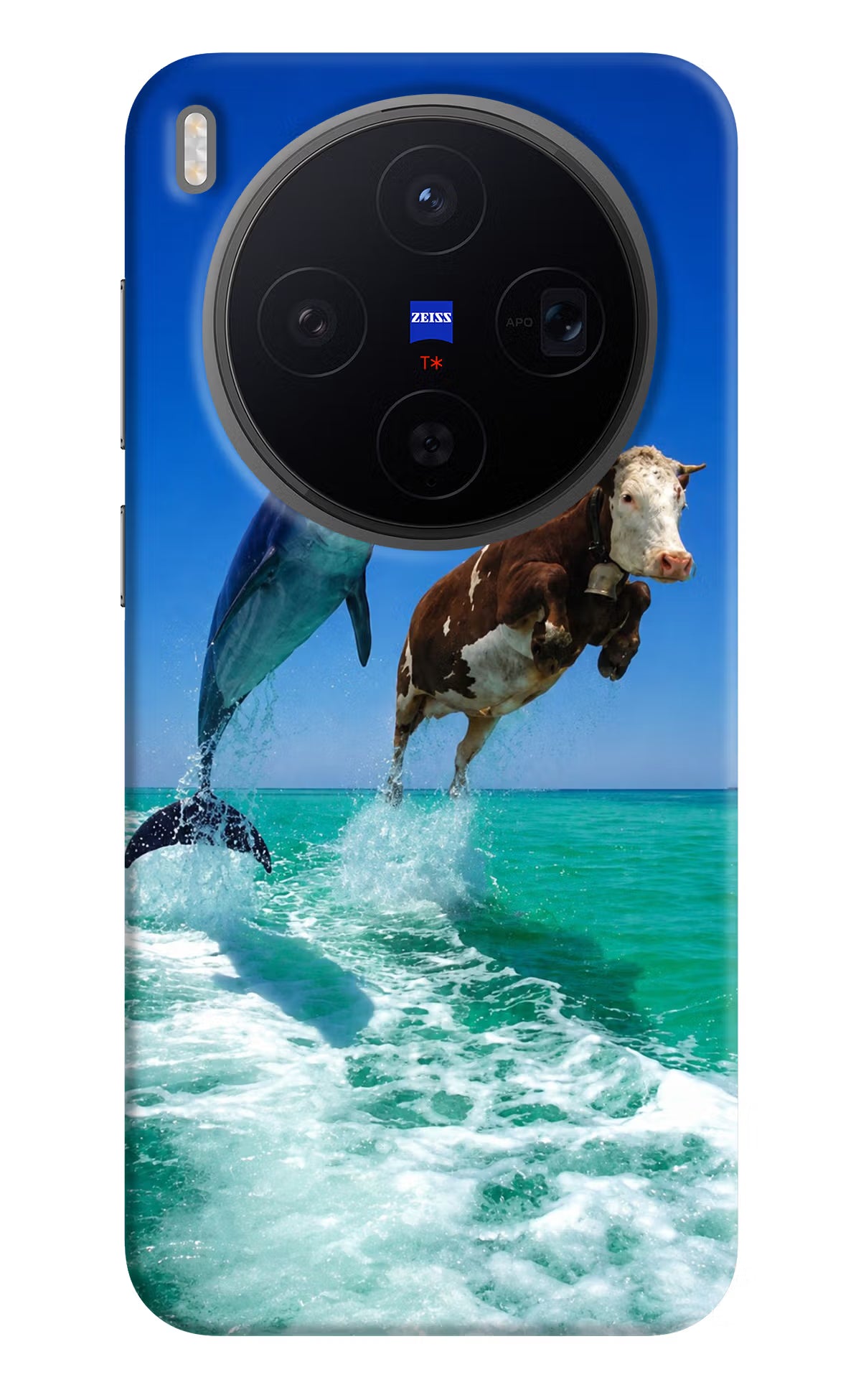 Dolphin vs Cow Vivo X300 Back Cover