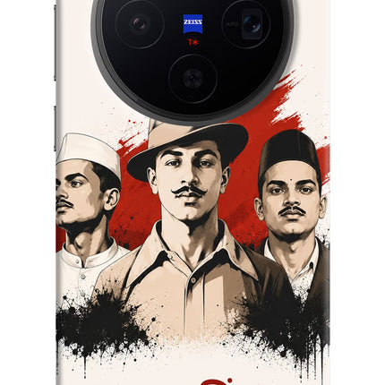 Bhagat Singh Trio Vivo X300 Back Cover