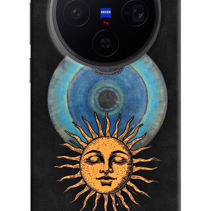 Divine Sun Vivo X300 Hard Case Back Cover by Casekaro