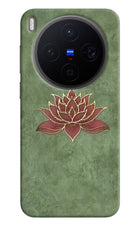 Lotus Grace Vivo X300 Hard Case Back Cover by Casekaro