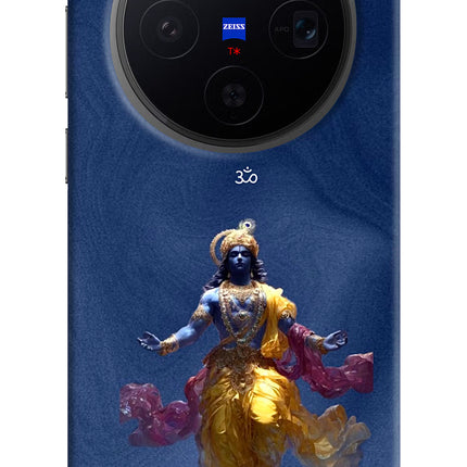 Cosmic Krishna Vivo X300 Hard Case Back Cover by Casekaro