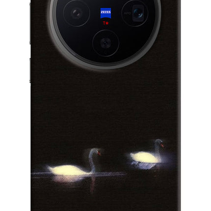Silent Swans Vivo X300 Hard Case Back Cover by Casekaro