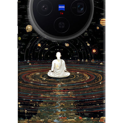 Space Monk Vivo X300 Hard Case Back Cover by Casekaro