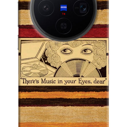 Vinyl Stripes Vivo X300 Hard Case Back Cover by Casekaro