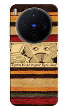 Vinyl Stripes Vivo X300 Hard Case Back Cover by Casekaro