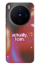 Pink Aura Vivo X300 Hard Case Back Cover by Casekaro