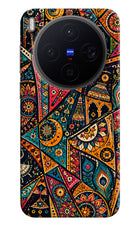 Folk Print Vivo X300 Hard Case Back Cover by Casekaro