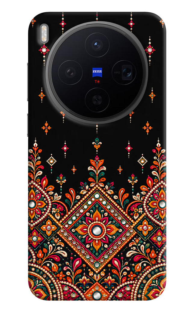 Noir Mehfil Vivo X300 Hard Case Back Cover by Casekaro