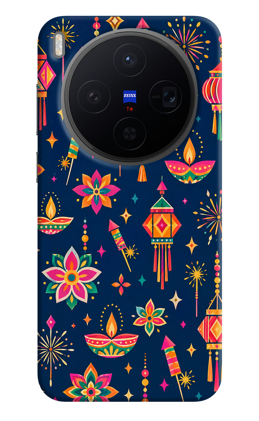 Festive Pop Vivo X300 Back Cover, Hard case