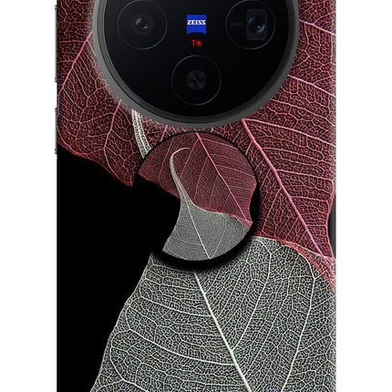 Leaf Pattern Vivo X300 Pop Case by Casekaro