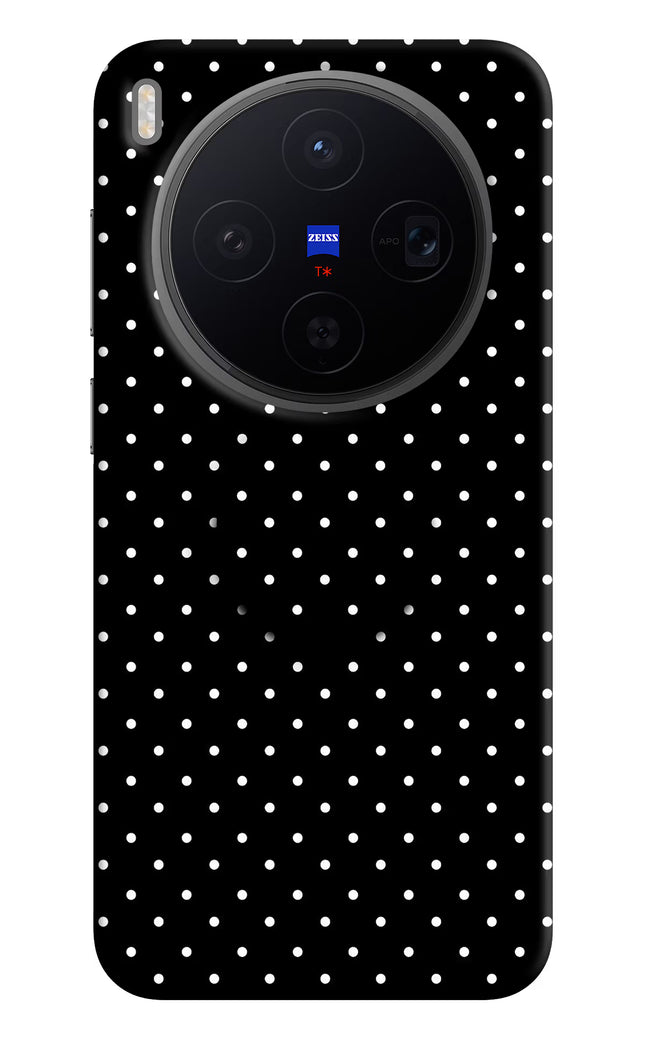 White Dots Vivo X300 Pop Case by Casekaro