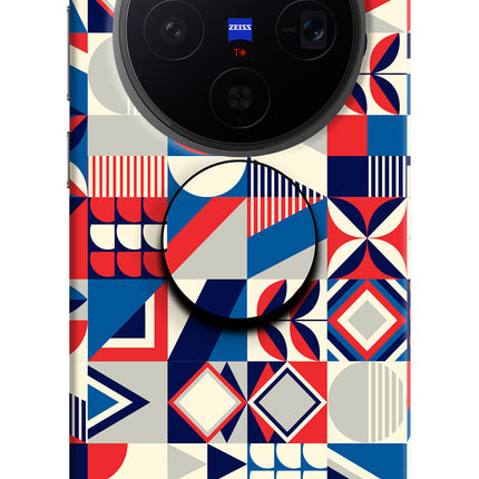 Colorful Pattern Vivo X300 Pop Case by Casekaro