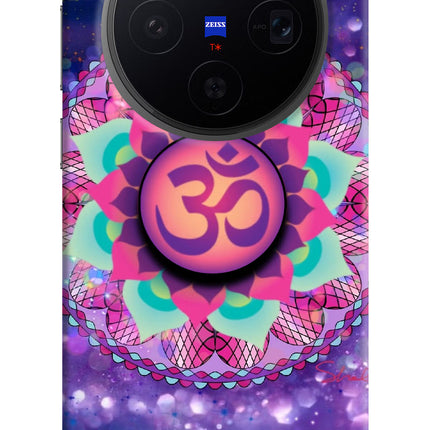 Om Purple Vivo X300 Pop Case by Casekaro